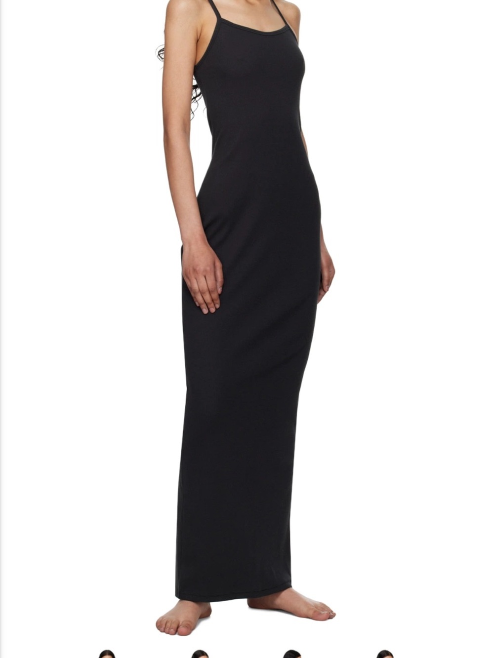 SKIMS  Cotton Rib Long tank  Dress large